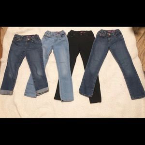 The Children’s Place Girls Jeans, Bundled, size 8